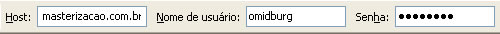 conectar no servidor de masterizacao